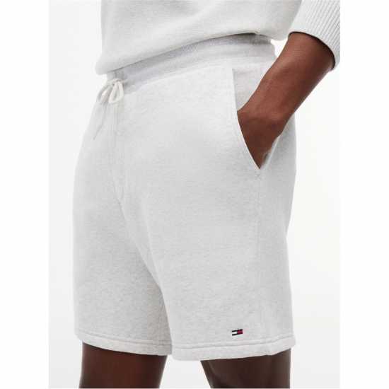 Tommy Jeans Men's Fleece Jogger Shorts Grey Heather 