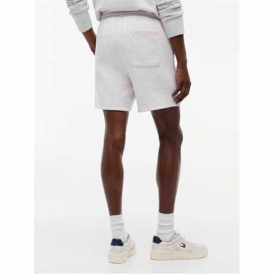 Tommy Jeans Men's Fleece Jogger Shorts Grey Heather 