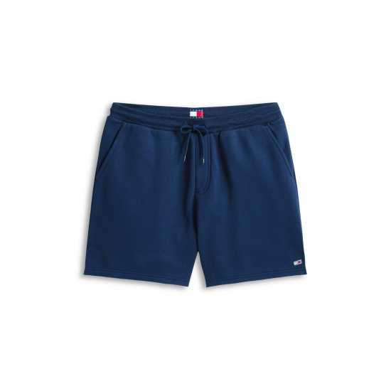 Tommy Jeans Men's Fleece Jogger Shorts Dark Night Navy 