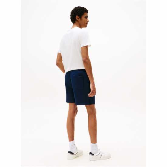 Tommy Jeans Men's Fleece Jogger Shorts Dark Night Navy 