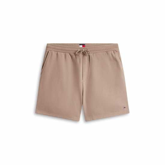 Tommy Jeans Men's Fleece Jogger Shorts Ivy Mink 