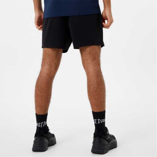 Everlast Мъжки Шорти Polyester 8 Inch Shorts Mens Black Мъжко облекло за едри хора