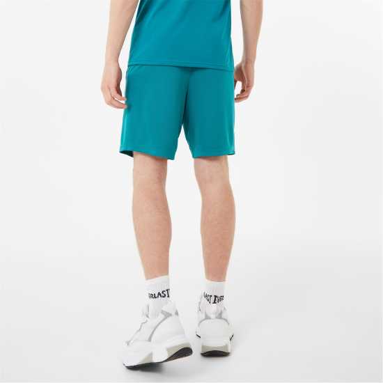 Everlast Мъжки Шорти Polyester 8 Inch Shorts Mens Deep Lake Мъжко облекло за едри хора