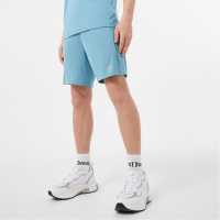 Everlast Мъжки Шорти Polyester 8 Inch Shorts Mens Adriatic Blue Мъжко облекло за едри хора