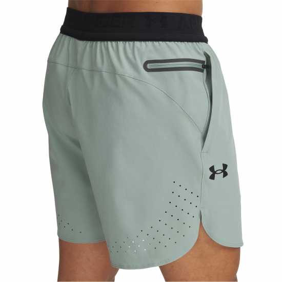 Мъжки къси панталони Under Armour Armour Ua Vanish Elite Short Gym Mens Силициево зелено Under Armour Armour Ua Vanish Elite Short Gym Mens Силициево зелено Мъжки къси панталони
