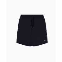 Emporio Armani Men's Fleece Jogger Shorts Armani Blue 