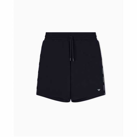 Emporio Armani Men's Fleece Jogger Shorts Armani Blue 