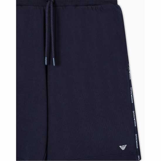 Emporio Armani Men's Fleece Jogger Shorts Armani Blue 