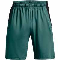 Under Armour Мъжки Шорти Tech Vent Shorts Mens Green Мъжко облекло за едри хора