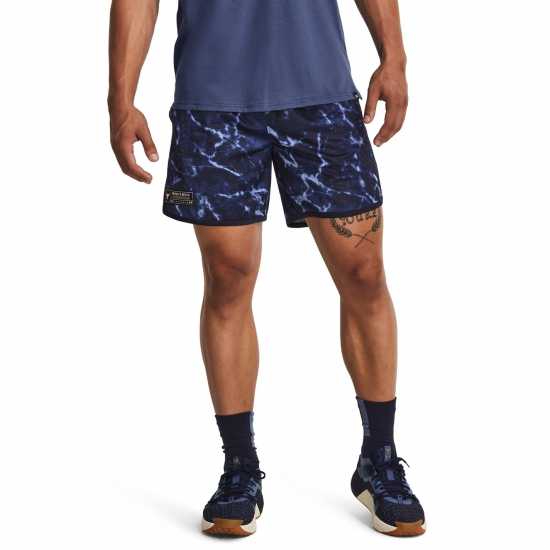 Under Armour Мъжки Къси Панталони За Фитнес Armour Pjt Rock Mesh Shorts Pt Gym Short Mens  Мъжки къси панталони