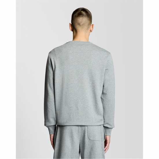 Lyle And Scott Mens Fleece Jogger Shorts Grey Marl 