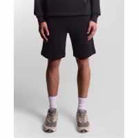Lyle And Scott Men's Fleece Jogger Shorts Jet Black 