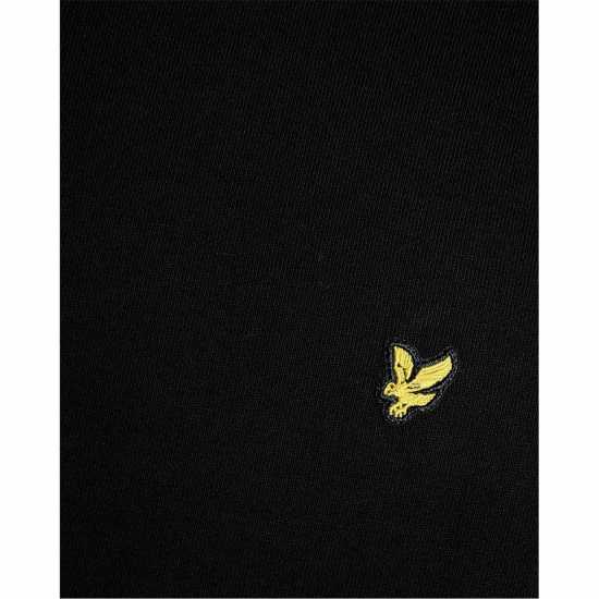 Lyle And Scott Mens Fleece Jogger Shorts Jet Black 