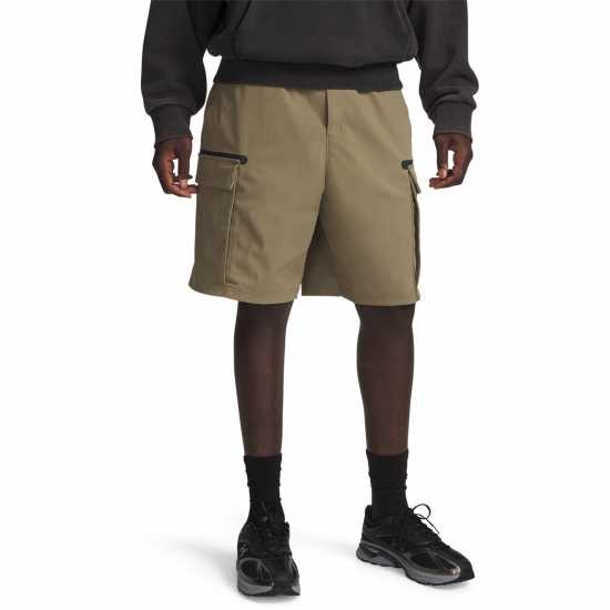 Under Armour Men's Utility Performance Gym Shorts Brown 