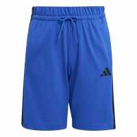 Adidas Essentials 3 Stripe Jersey Short Juniors Adidas Essentials 3 Stripe Jersey Short Juniors