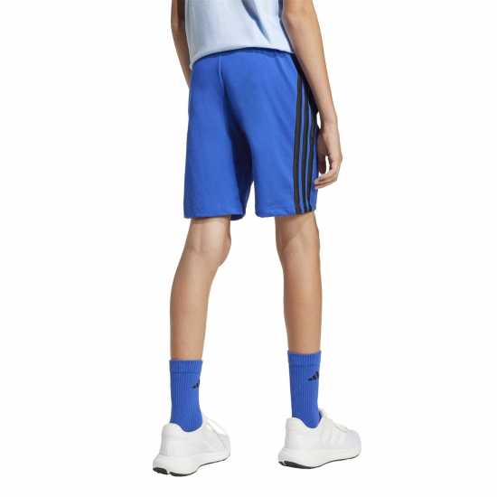 Adidas Essentials 3 Stripe Jersey Short Juniors Adidas Essentials 3 Stripe Jersey Short Juniors