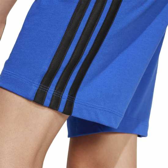 Adidas Essentials 3 Stripe Jersey Short Juniors Adidas Essentials 3 Stripe Jersey Short Juniors