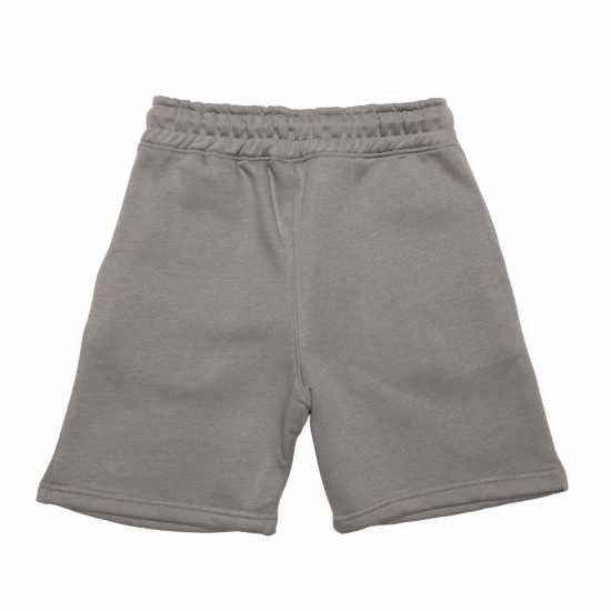 Hype Kids' Oversized Jersey Jogger Shorts Сиво 