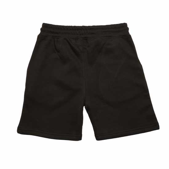 Hype Kids' Oversized Jersey Jogger Shorts Черно 