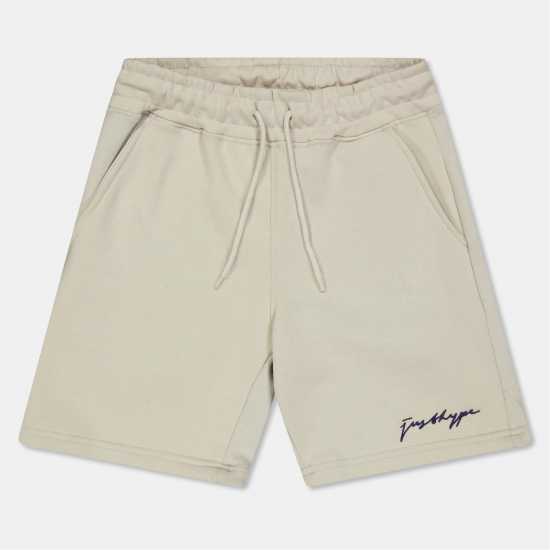 Hype Kids' Jersey Jogger Shorts Сиво Hype Kids' Jersey Jogger Shorts Сиво