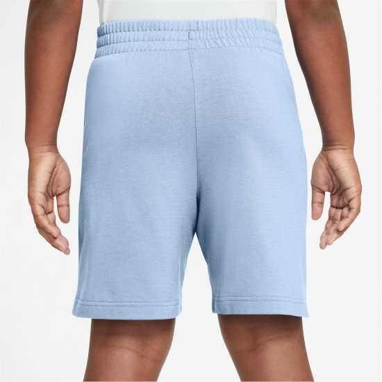 Nike Момчешки Къси Гащи Sportswear Jersey Shorts Junior Boys Hydrogen Blue 