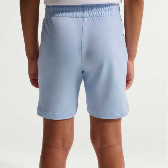 Nike Момчешки Къси Гащи Sportswear Jersey Shorts Junior Boys Hydrogen Blue 