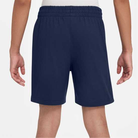 Nike Момчешки Къси Гащи Sportswear Jersey Shorts Junior Boys Midnight Navy 