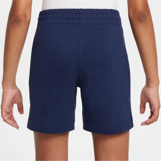 Nike Момчешки Къси Гащи Sportswear Jersey Shorts Junior Boys Midnight Navy 