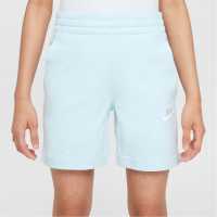 Nike Момчешки Къси Гащи Sportswear Jersey Shorts Junior Boys Ледниково синьо Nike Момчешки Къси Гащи Sportswear Jersey Shorts Junior Boys Ледниково синьо