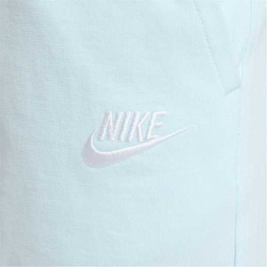 Nike Момчешки Къси Гащи Sportswear Jersey Shorts Junior Boys Ледниково синьо 