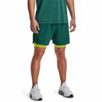 Under Armour Wvn 2In1 Vent Sts Sn99 Green Мъжко облекло за едри хора