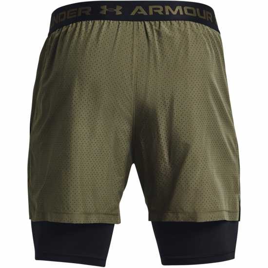 Under Armour Wvn 2In1 Vent Sts Sn99 Green Мъжко облекло за едри хора
