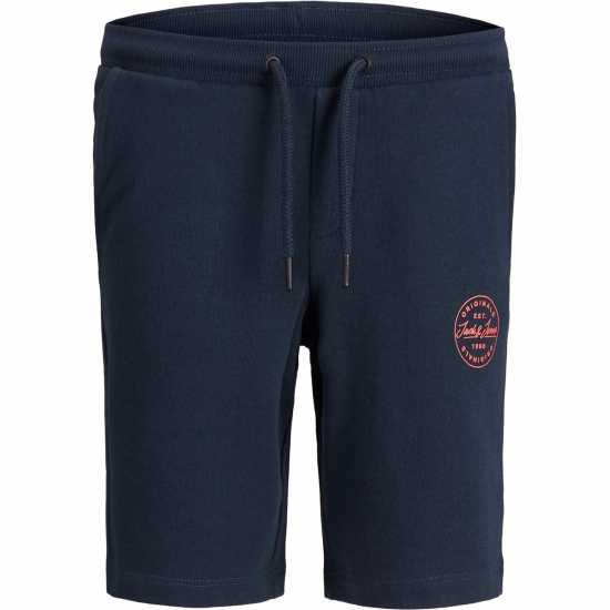 Jack And Jones Детски Шорти Shark Sweat Shorts Junior Navy Blazer Детски къси панталони