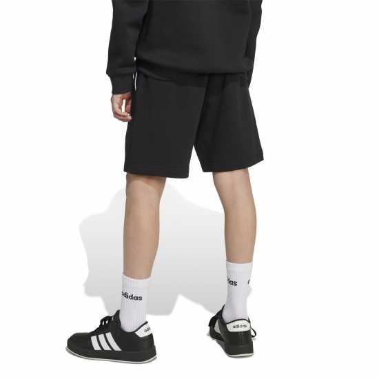 Детски къси панталони Adidas Clgt Ft Short Jn61 Black/White Adidas Clgt Ft Short Jn61 Black/White Детски къси панталони