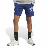 Детски къси панталони Adidas Clgt Ft Short Jn61 Dk Blue/White Adidas Clgt Ft Short Jn61 Dk Blue/White Детски къси панталони
