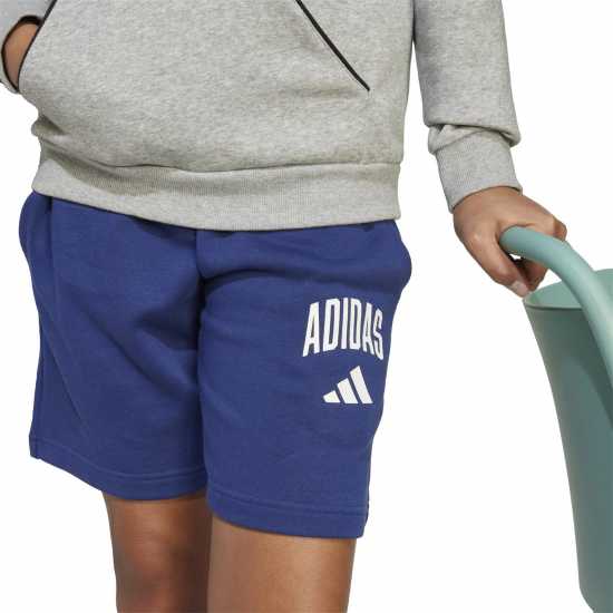 Adidas Clgt Ft Short Jn61 Dk Blue/White Детски къси панталони