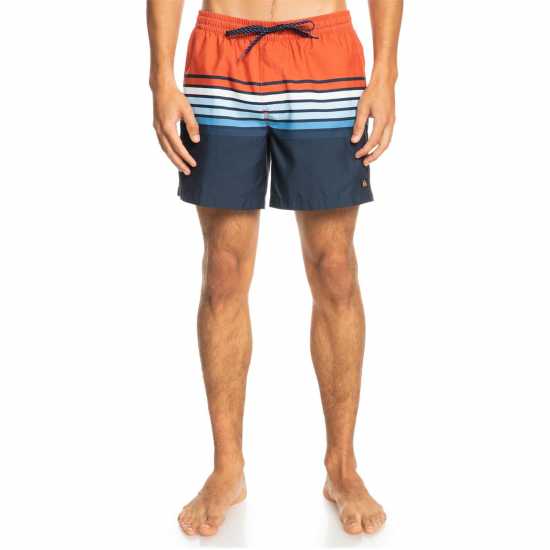 Quiksilver Мъжки Плувни Шорти Swell Vision Swim Shorts Mens  - Мъжко облекло за едри хора