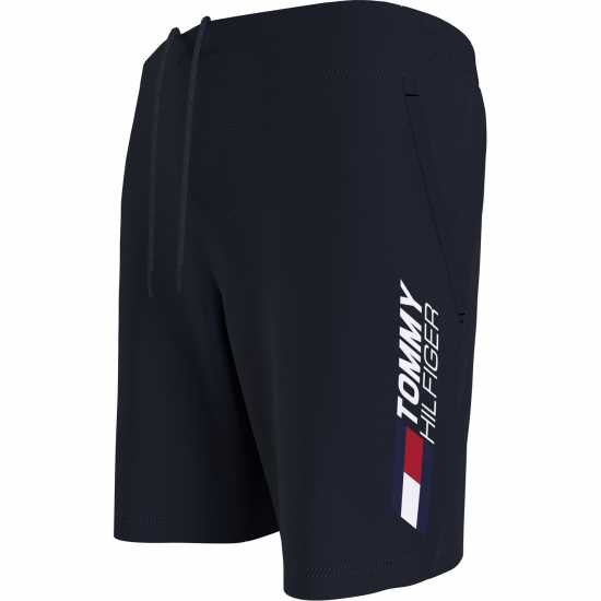 Мъжки Шорти Tommy Sport Tommy Sport Essential Logo Shorts Mens Desert Sky Мъжко облекло за едри хора