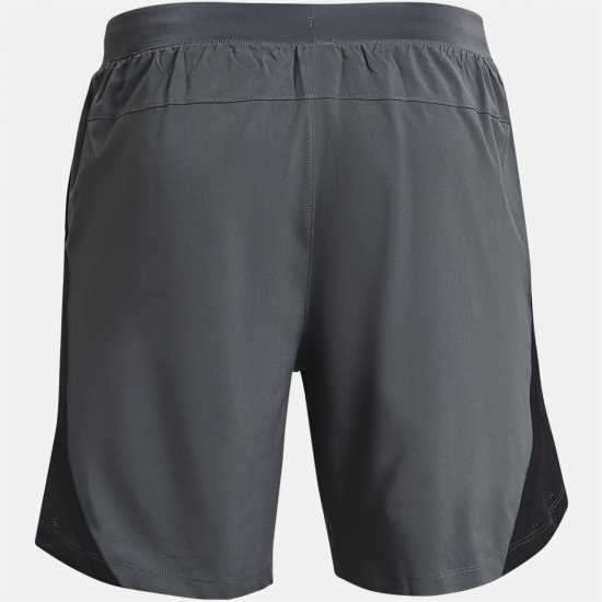 Under Armour Launch SW 7'' 2N1 Short Mens Черно сиво Мъжки къси панталони