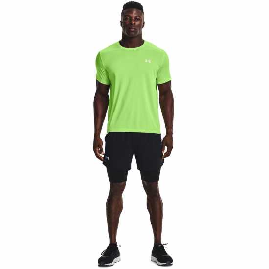 Under Armour Armour UA Launch 2-in-1 7 Shorts Men's Черно Under Armour Armour UA Launch 2-in-1 7 Shorts Men's Черно