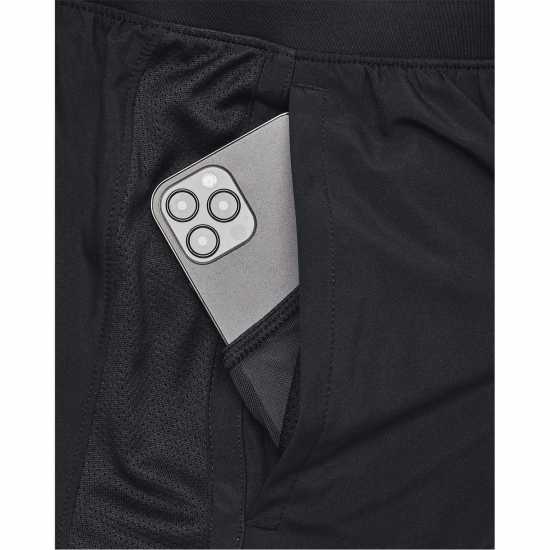 Under Armour Armour UA Launch 2-in-1 7 Shorts Men's Черно Under Armour Armour UA Launch 2-in-1 7 Shorts Men's Черно