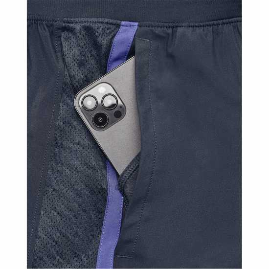 Under Armour Launch SW 7'' 2N1 Short Mens Сиво ливане Мъжки къси панталони