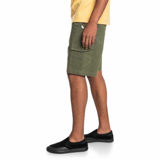 Quiksilver Мъжки Къси Панталони С Джобове Belted Cargo Shorts Mens  Мъжки къси панталони