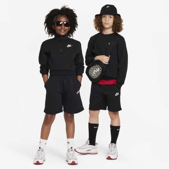 Sportswear Club Fleece Big Kids' French Terry Shorts