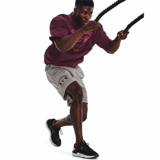 Under Armour Мъжки Шорти Project Rock Terry Shorts Mens  Мъжки къси панталони