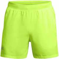 Under Armour Ua Launch Unlined 5 Shorts Men's Yellow 