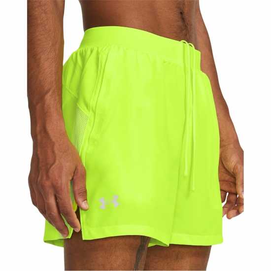 Under Armour Ua Launch Unlined 5 Shorts Men's Yellow 