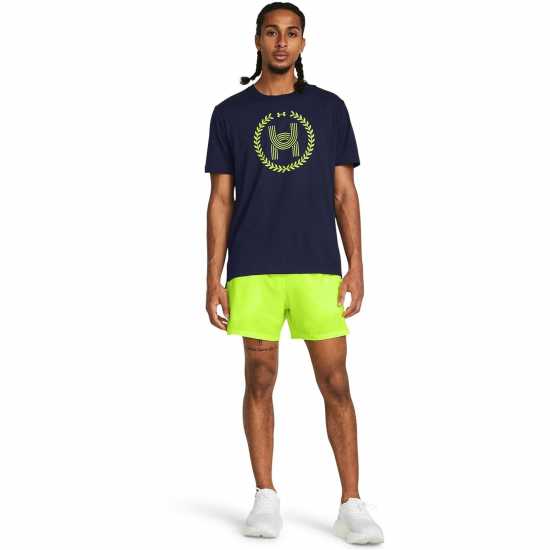 Under Armour Ua Launch Unlined 5 Shorts Men's Yellow 