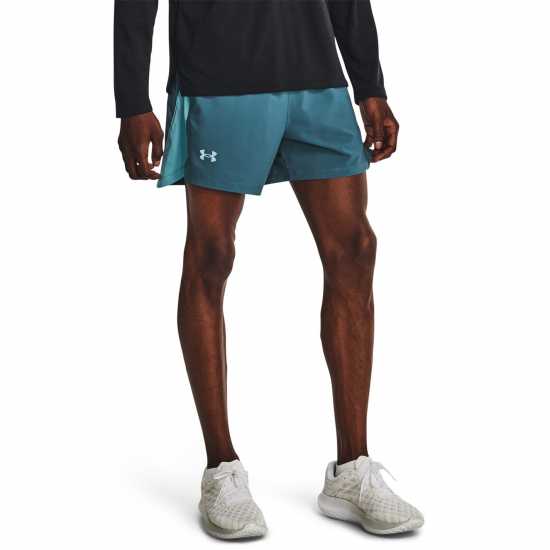 Under Armour Мъжки Шорти Launch 5 Shorts Mens Статичен син Мъжки къси панталони