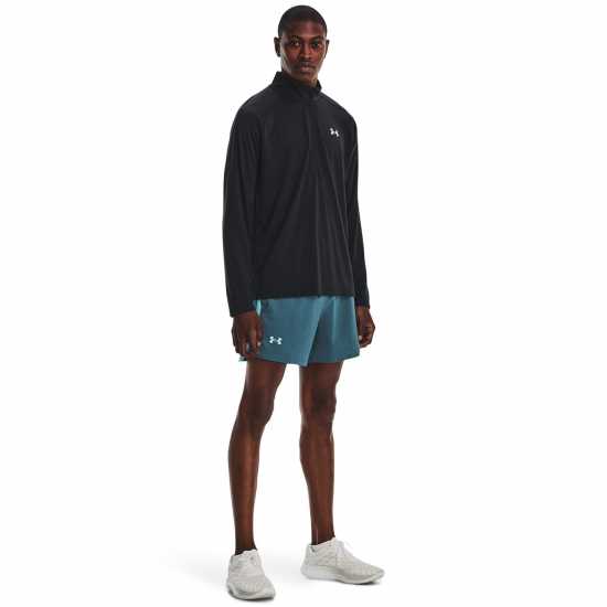 Under Armour Мъжки Шорти Launch 5 Shorts Mens Статичен син Мъжки къси панталони